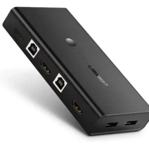 Ugreen HDMI Switch Box 2 In 1 Out KVM Switching (UG- 50744)