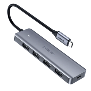 Ugreen 4-Port USB 3.0 Hub with USB-C Power Supply (UG- 70336)