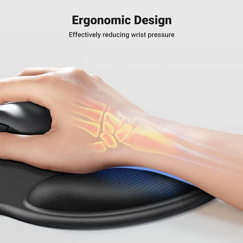 Ugreen Ergonomic Mouse Pad with Wrist Rest (UG-25245) b - Ivonix Ugreen Ergonomic Mouse Pad with Wrist Rest (UG-25245)