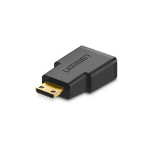 Ugreen Mini HDMI Male to HDMI Female Adapter Black (UG- 20101)