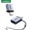 Ugreen Type C to USB 3.0 A Adapter Cable with Lanyard Space Gray (UG- 50283)