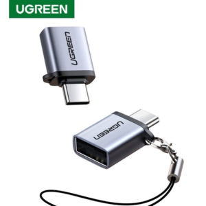 Ugreen Type C to USB 3.0 A Adapter Cable with Lanyard Space Gray (UG- 50283)