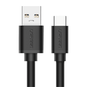 Ugreen USB 3.0 A Male to Type C Male Cable Nickel Plating 1m Black (UG- 20882)