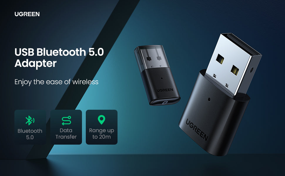 Ugreen USB Bluetooth 5.0 Adapter (UG- 80889) a - Ivonix