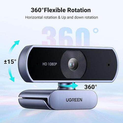 Ugreen USB HD Webcam (UG- 15728) - Ivonix