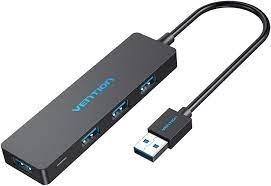 Vention 4-Port USB 3.0 Hub with Type-C 2-In-1 Interface 0.15M