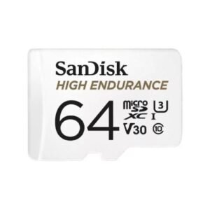 SANDISK HIGH ENDURANCE, 64GB microSDXC + SD Adapter,SDSQQNR-064G
