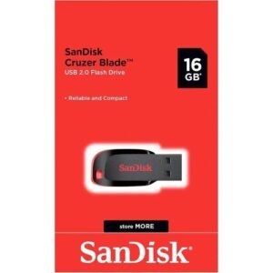 SANDISK CRUZER BLADE, 16GB Flash Drive,SDCZ50-016G