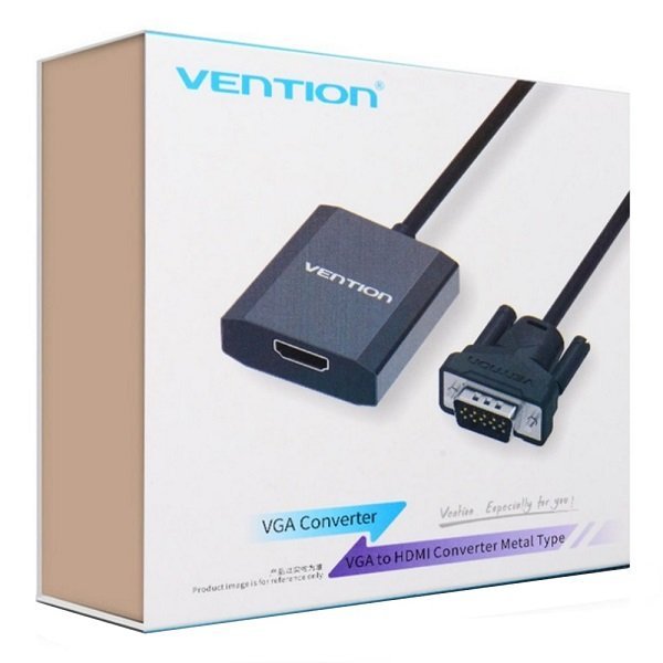 Vention HDMI to VGA Converter with Micro USB and Audio Port