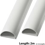 PVC Floor Trunking 4ft