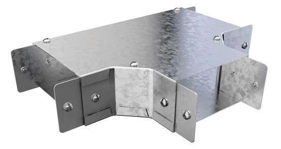 Metallic Trunking T-Bend 300mm
