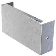 Metallic Trunking End Cap 150mm