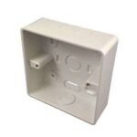 PVC Trunking Single Pattress Box