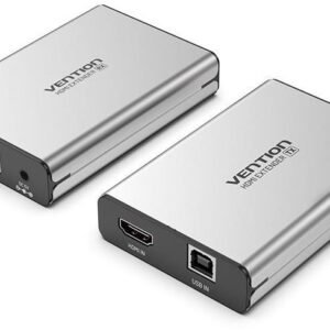 Vention 150M HDMI Network Extender, Gray Aluminum Alloy Type, AKBH0