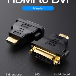 Vention HDMI Female to DVI 24+1 Male Adapter Black, AILB0