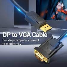 Vention DisplayPort to VGA Cable 1.5M Black, HBLBG