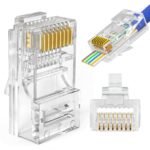 Vention Cat.6 UTP RJ45 Modular Plug Transparent, 100-Pack, IDDR0-100