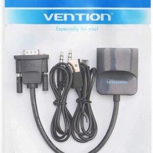 Vention VGA to HDMI Converter with Micro USB Audio Port, ACEB0