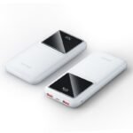 Vention 20000mAh Power Bank 22.5W, Micro-USB + USB-C + USB-Ax2, Black LED Display, FHLB0