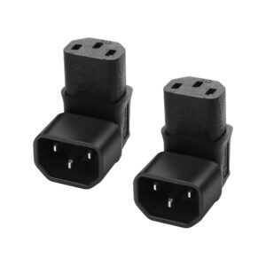 C13 to C14 Converter Black
