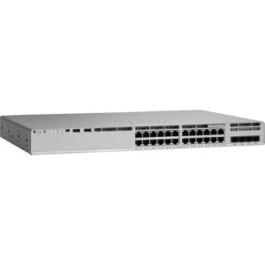 Cisco C9200L-24P-4X-E Catalyst 9200L 24-Port PoE+ Switch, 4?10G, Network Essentials (C9200L-DNA-E-24-3Y)