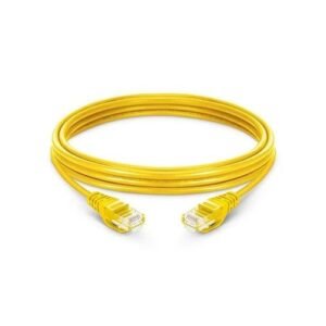 D-LINK, Cat6A 10G UTP 3M Patch Cord (Yellow),PATCH-C6A-3M-YLW