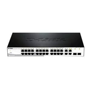 D-LINK DES-1210-28P, 24-Port Fast Ethernet PoE Switch,DES-1210-28P