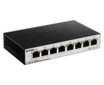 D-LINK DGS-1100-08P, 8-Port Gigabit PoE Smart Managed Switch,DGS-1100-08P