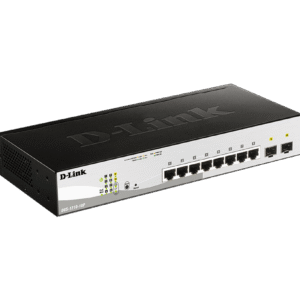 D-LINK DGS-1210-10P, 8-Port Gigabit PoE + 2 SFP Smart Switch,DGS-1210-10P