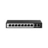 D-LINK DGS-F1010P-E, 10-Port Gigabit Switch (8 PoE + 2 Uplink),DGS-F1010P-E