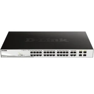 D-LINK DGS-F1210-18PS-E, 16-Port Gigabit Long Range PoE+ Smart Switch + 2 SFP,DGS-F1210-18PS-E