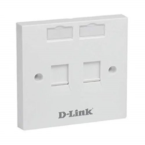 D-LINK, Four Port Faceplate,4-PORT-FACEPLATE