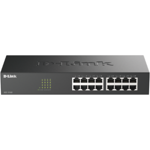 D-LINK DES-1016D, 16-Port 10/100M Fast Ethernet Unmanaged Desktop Switch,DES-1016D