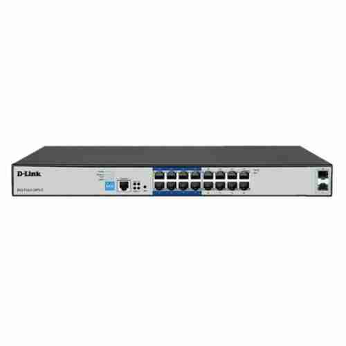 D-LINK DES-F1016P-E, 16-Port Fast Ethernet Long Range PoE+ Switch,DES-F1016P-E