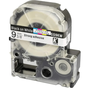Epson SS-9KW 9mm x 8m Black on white Tape