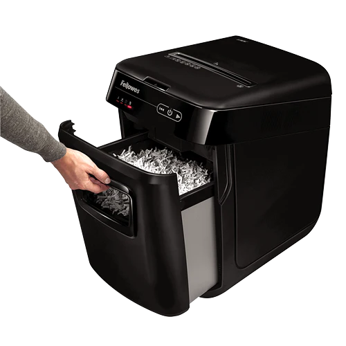 Fellowes Auto Max 150C Auto Feed Cross Cut Shredder 150 Sheet