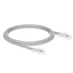 GN-C6A-UTP-01M-GR-26 GIGANET UTP CAT6A 26 AWG LSZH 1M Grey Patch cords