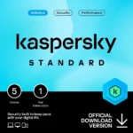Kaspersky Standard, 5-Devices 1-Year,KL1041UCAFS
