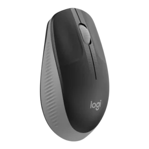 LOGITECH M190, Full-Size Wireless Mouse (Mid Grey),910-005904