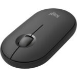 LOGITECH M350S PEBBLE 2, Bluetooth Mouse (Tonal Graphite),910-007017