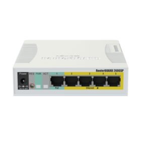 MIKROTIK CSS106-5G-1G, 5-Port Gigabit Switch + 1 SFP,CSS106-5G-1G