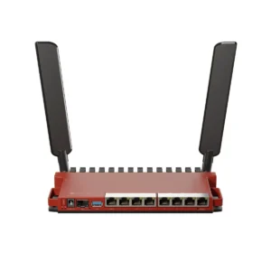 MIKROTIK L009UIGS-2HAXD-IN, Wireless Router Gigabit 2.4 GHz (Red),L009UIGS-2HAXD-IN
