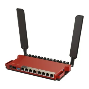 MIKROTIK L009UIGS-RM, Wired Router 2.5 Gigabit Ethernet (Red),L009UIGS-RM