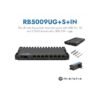 MIKROTIK RB5009UG+S+IN, Wired Router 2.5 Gigabit Ethernet (Black),RB5009UG+S+IN