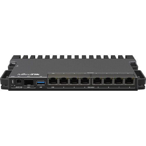 MIKROTIK RB5009UG+S+IN, Wired Router 2.5 Gigabit Ethernet (Black),RB5009UG+S+IN
