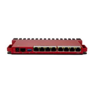 MikroTik L009UiGS-RM Wired Router 2.5 Gigabit Ethernet, Gigabit Ethernet Red
