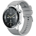 QCY Active GT Bluetooth?Smartwatch, Black, Silver Gray