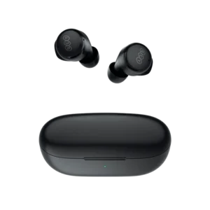 QCY T17 True Wireless Earbuds, 26H Playtime, Bluetooth 5.3, Black, Whit