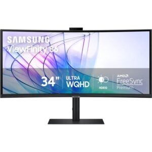 SAMSUNG S65VC, 34-inch UWQHD Curved Monitor,LS34C650VAMXUE