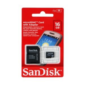 SANDISK, 16GB microSDHC Class 4 Memory Card,SDSDQM-016G